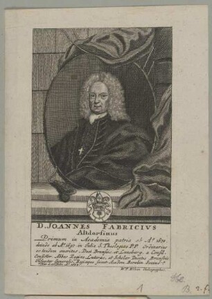 Bildnis des Joannes Fabricivs