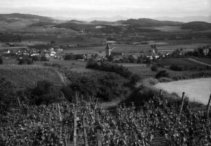 Burkheim: Vom Berg auf Ort und Kaiserstuhl