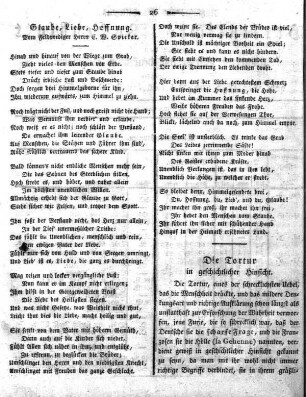 Viertes Stueck, Sonnabend, den 28. Januar 1809.