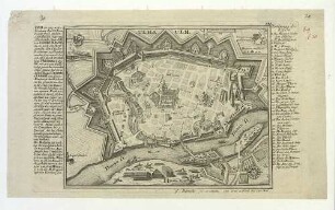 Ulm aus der Vogelschau 1702