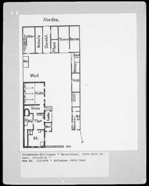 Orlamünde-Heilingen, Bauernhaus von 1615-1619