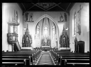 Kirche Hundheim innen