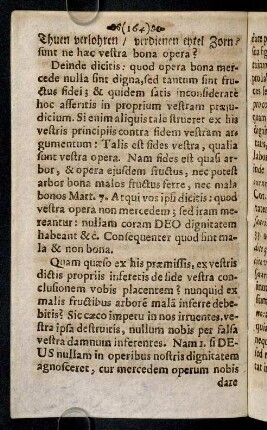 164-169, Deinde dicitis: quod opera bona mercede ...
