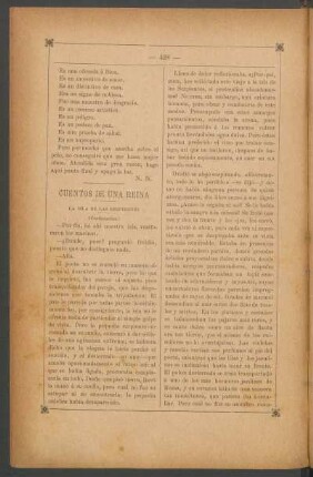 Cuentos de una reina : La isla de las Serpientes - (Continuación)