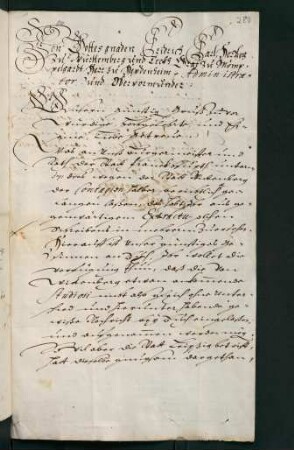 [Nr. 84]: Begleitschreiben zu Nr. 84a und Verhaltensregeln