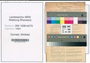 Entnazifizierung Winfried Connert , geb. 26.04.1913 (Ingenieur)