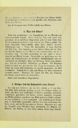 3. Welches sind die Bestandteile eines Gutes?