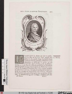 Bildnis François Lemoyne (Le Moine)