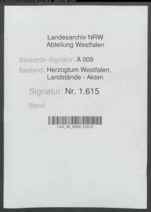 Landpfennigmeistereirechnungen 1671; Rezesse über die Abnahme der Rechnungen
