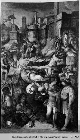 Beerdigung des Heiligen Herkulanus von Perugia