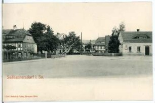 Seifhennersdorf. Blick auf Seifhennersdorf