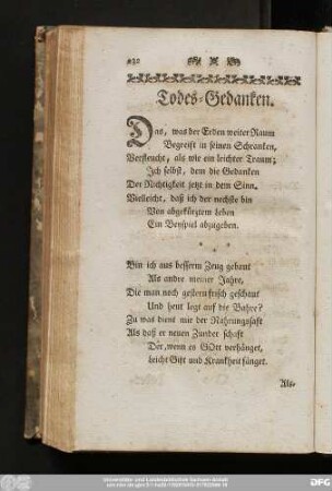 Todes-Gedanken.