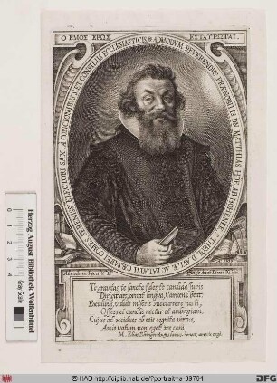 Bildnis Matthias Hoë von Hoënegg