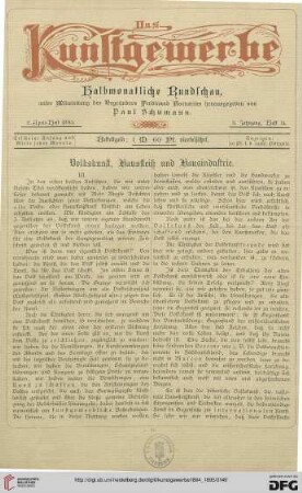2. April-Heft 1895