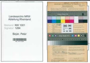 Entnazifizierung Peter Beyer, geb. 07.02.1909 (Beamter)