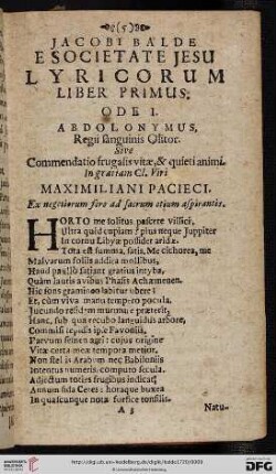 Lyricorum