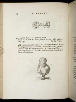 L. Aelius. [ ... mit Abbildungsbeschreibung].