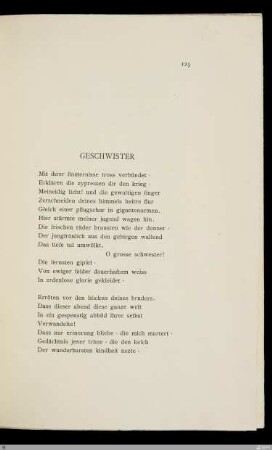 Geschwister