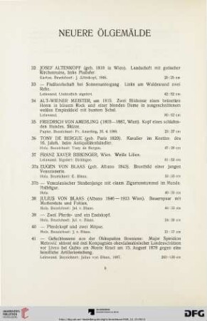 Neuere Ölgemälde (Nr. 32-152)