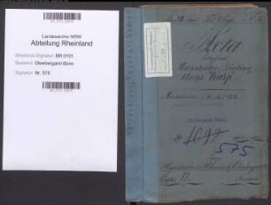 Karp, Adolph 07.03.1827 - 21.04.1869; Markscheider; Personalakte
