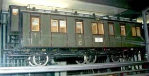 Dreiachsiger Abteilwagen 4. Klasse "Berlin 1466", nach Musterblatt M Ib11 1904, Modell 1:5