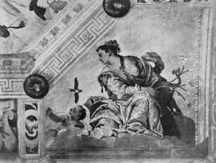 Sala dell'Olimpo — Juno als Personifikation des Elementes Luft