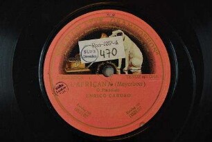 L' africana : O paradiso / (Meyerbeer)
