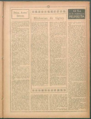 Historias de tigres
