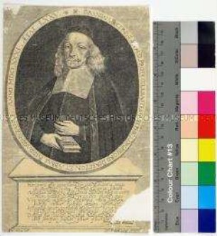 Porträt des lutherischen Theologen Brandanus Daetrius
