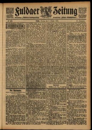 Ausgabe vom Montag, den 05. Oktober 1903.