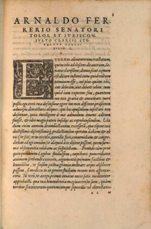 Penus iuris civilis : sive de alimentis tractatus