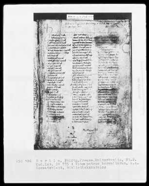 Heiligenviten, Liber apologeticus des Bernhard von Clairvaux, Abecedarius und andere Schriften —