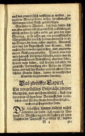 Das zwölfte Capitel.