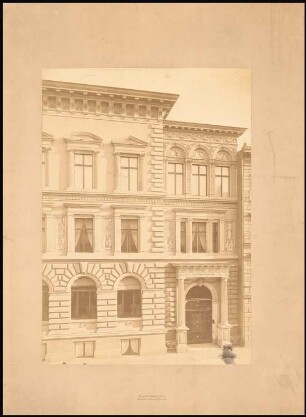 Geschäftshaus der Norddeutschen Grund-Credit Bank, Berlin: Fassadenansicht