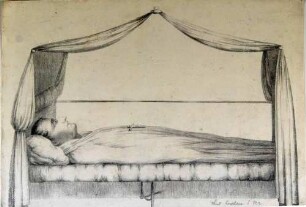 Napoleon auf dem Totenbett