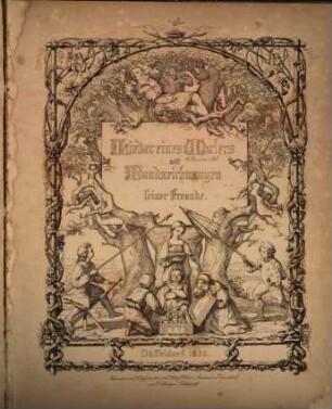 Lieder eines Malers mit Randzeichnungen seiner Freunde