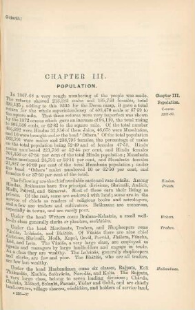 Chapter III. Population