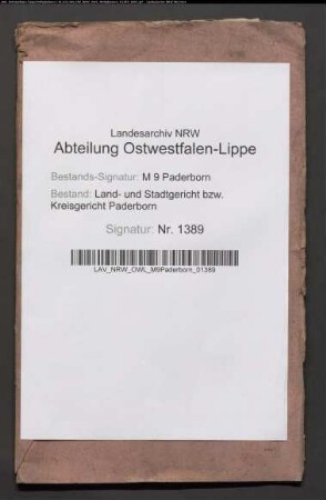 Erblasser: Knaup, Witwe: