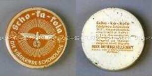 Blechdose für Schokolade "Scho-ka-kola" (Wehrmachtpackung)