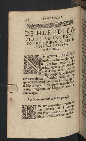 De Hereditatibus ab intestato