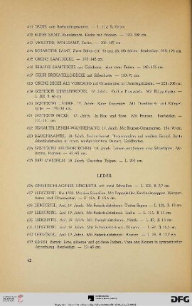Leder (Nr. 626-633)