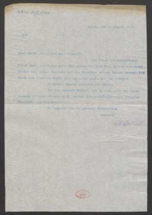 Brief an Eugen d' Albert : 02.08.1913