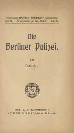 Die Berliner Polizei