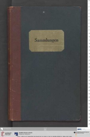 [Band 8]: Erwerbungsbücher des Ethnologischen Museums: [Inventarverzeichnis V Amerikanische Archäologie]