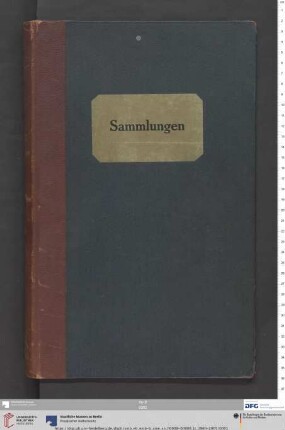 [Band 8]: Erwerbungsbücher des Ethnologischen Museums: [Inventarverzeichnis V Amerikanische Archäologie]