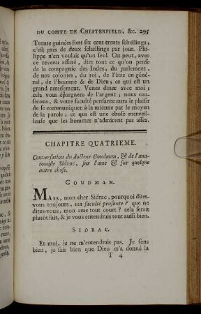Chapitre Quatrieme.