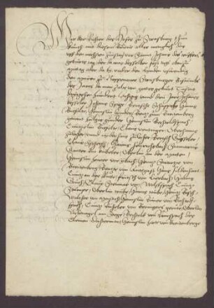 Vor dem Richter zu Straßburg sagen die sogenannten Ritterleute und Huber des Tals zu Oppenau über Recht und Gewohnheiten des Tales Oppenau aus.