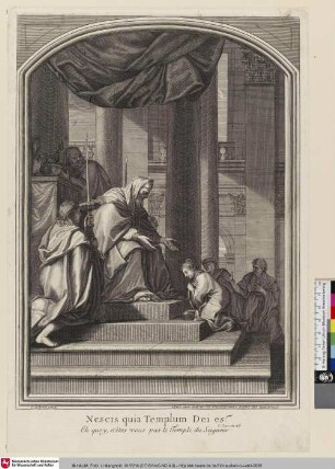 [Mariä Tempelgang; Présentation de la Vierge au Temple]