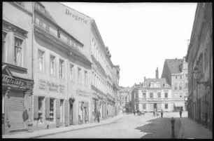 Oederan. Blick nach dem Markt