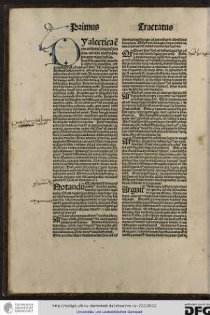 Dyalectica est ars artia, scientia scientarum, ad omnium methodorum principia viam habens.